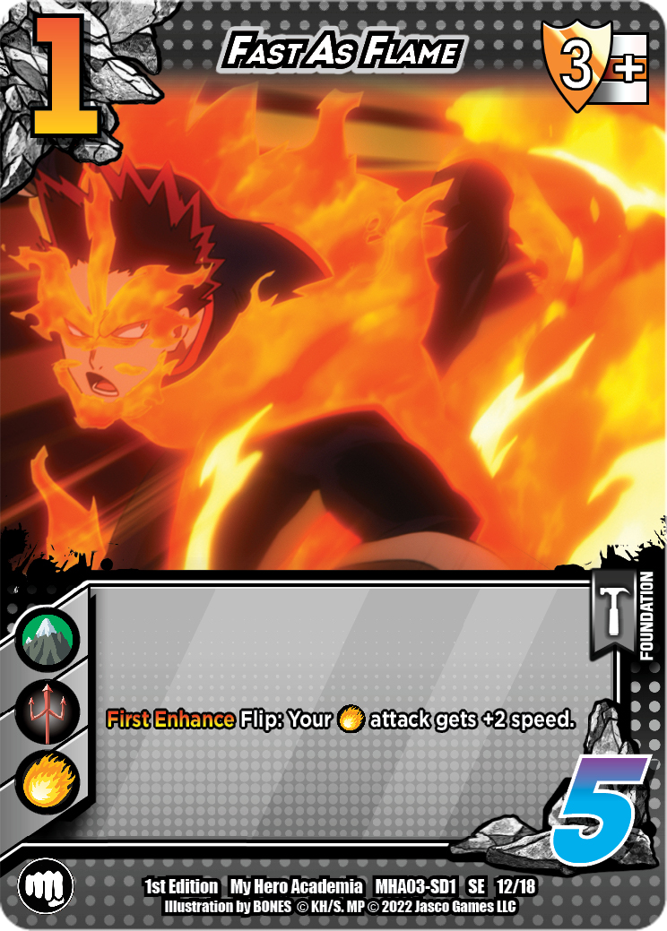 UVS03 Endeavor Clash Deck | 012 Fast As Flame
