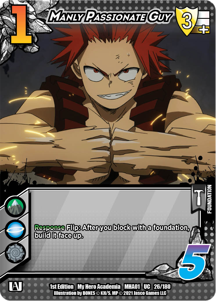 UVS01 My Hero Academia | 026 Manly Passionate Guy