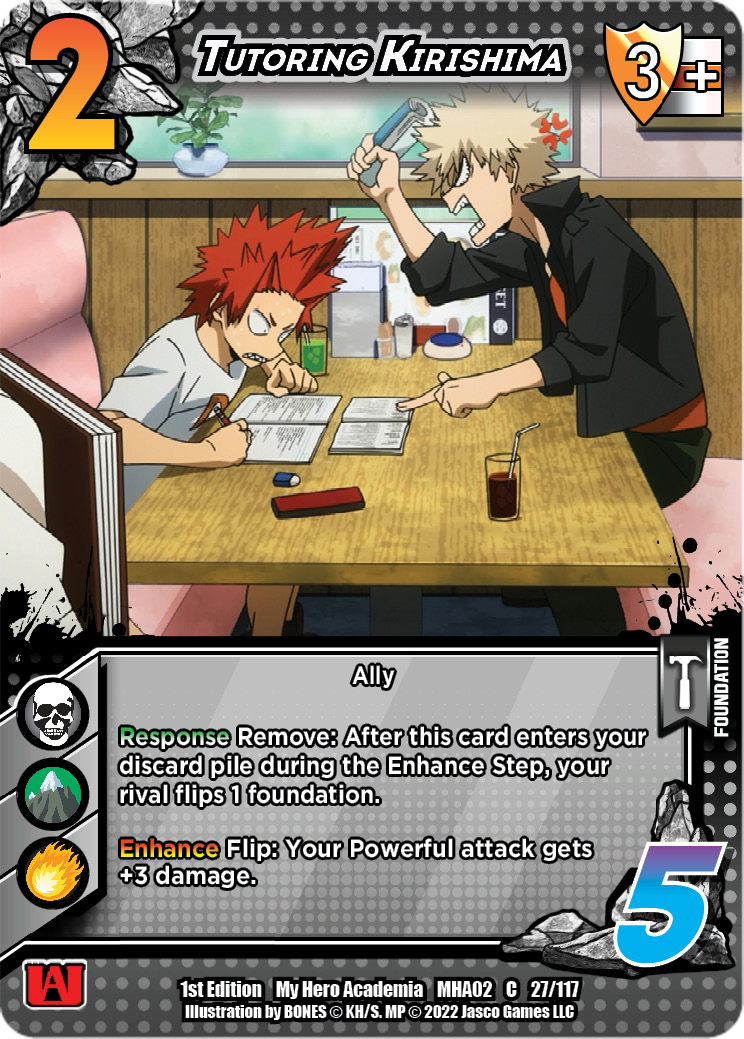 UVS02 Crimson Rampage | 027 Tutoring Kirishima