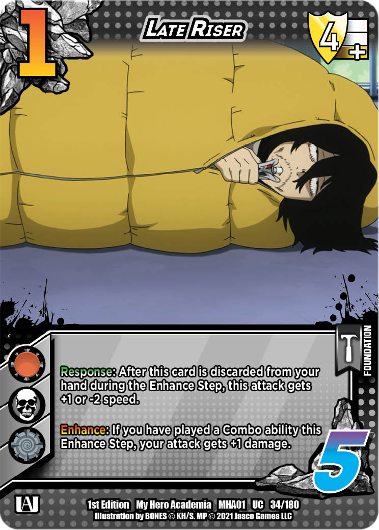 UVS01 My Hero Academia | 034 Late Riser