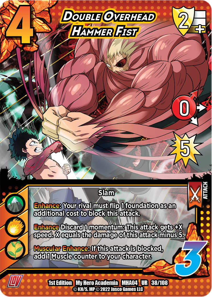 UVS04 League of Villains | 038 Double Overhead Hammer Fist