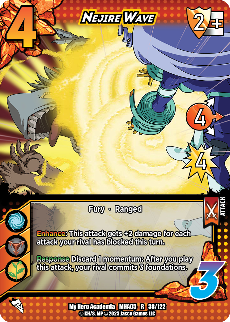 UVS05 Undaunted Raid | 038 Nejire Wave