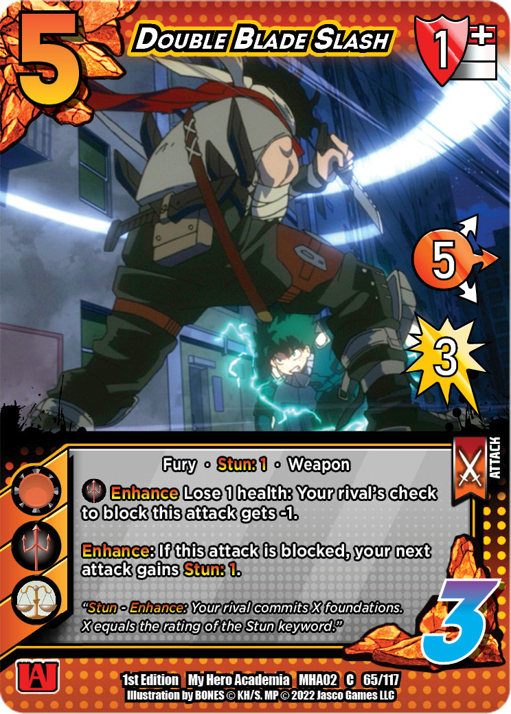 UVS02 Crimson Rampage | 065 Double Blade Slash