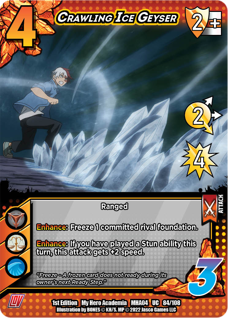 UVS04 League of Villains | 084 Crawling Ice Geyser