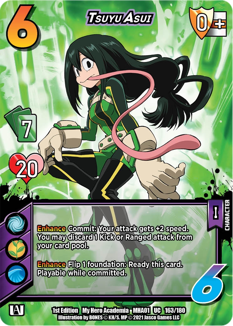 UVS01 My Hero Academia | 163 Tsuyu Asui