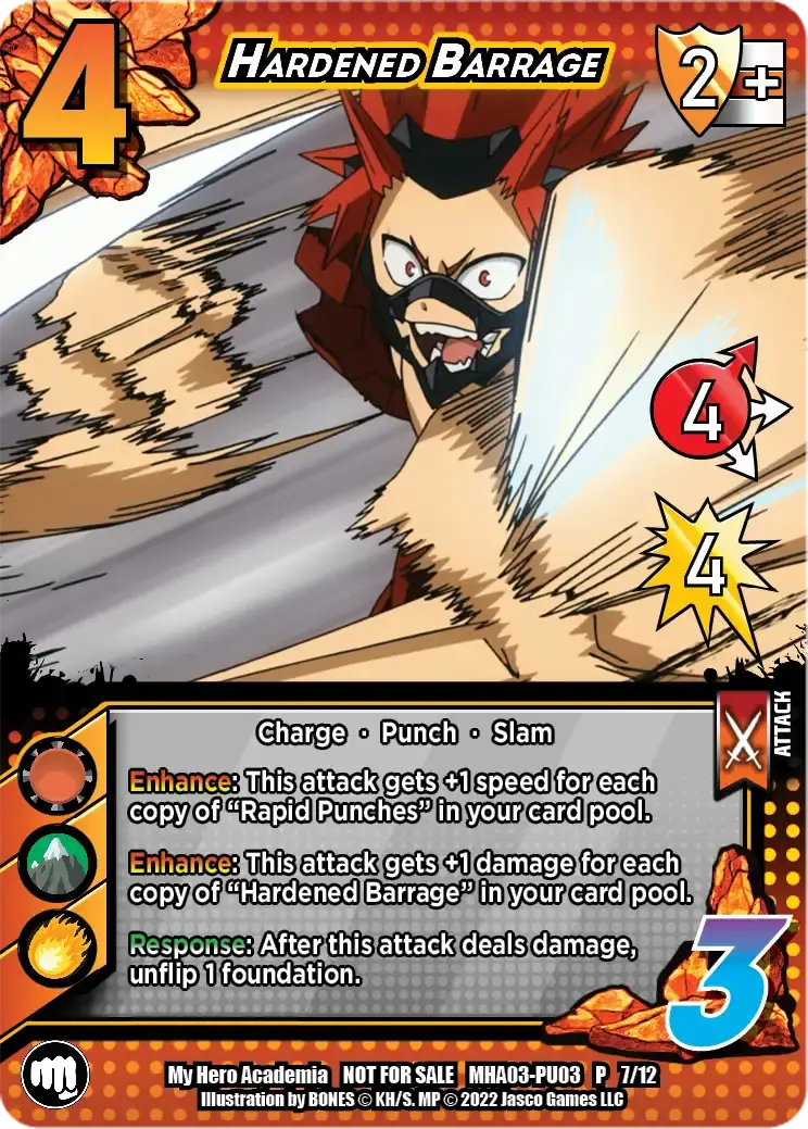 9 007 Hardened Barrage