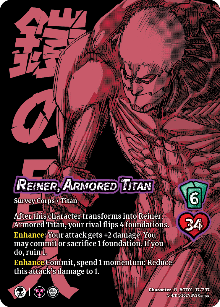 AOT01 | 0018 Reiner Armored Titan CH R
