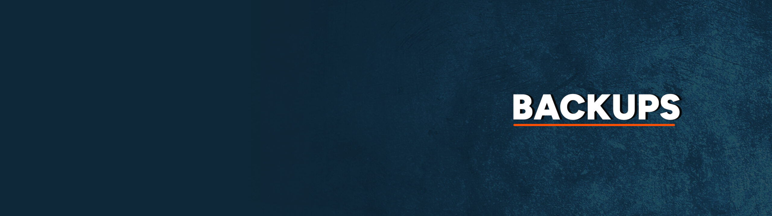 Introducing: Backups