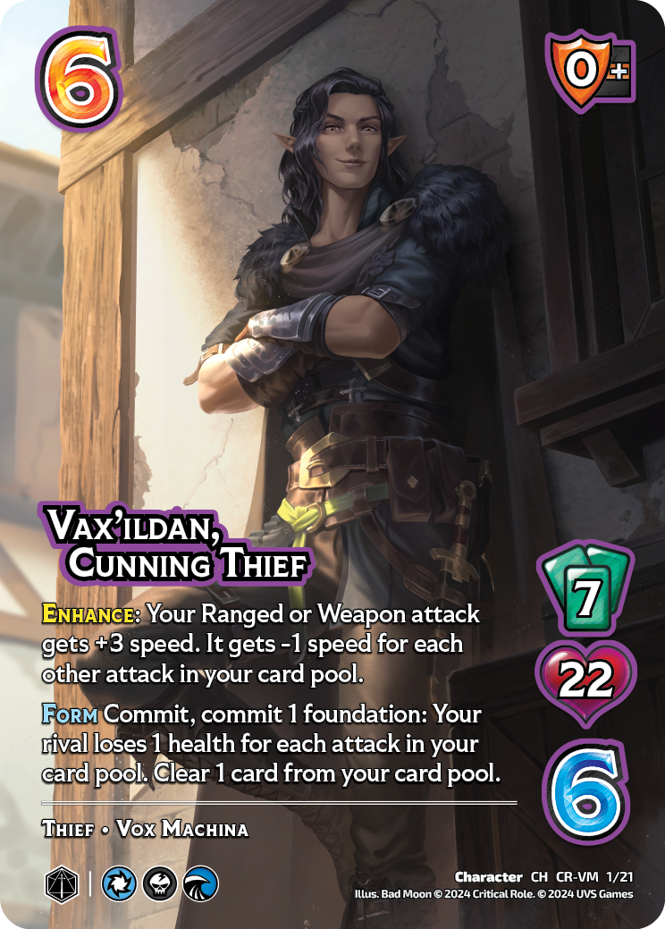 CR-VM | 001 Vaxildan Cunning Thief