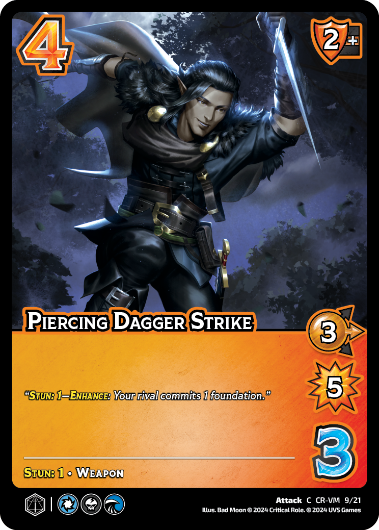 CR-VM | 009 Piercing Dagger Strike