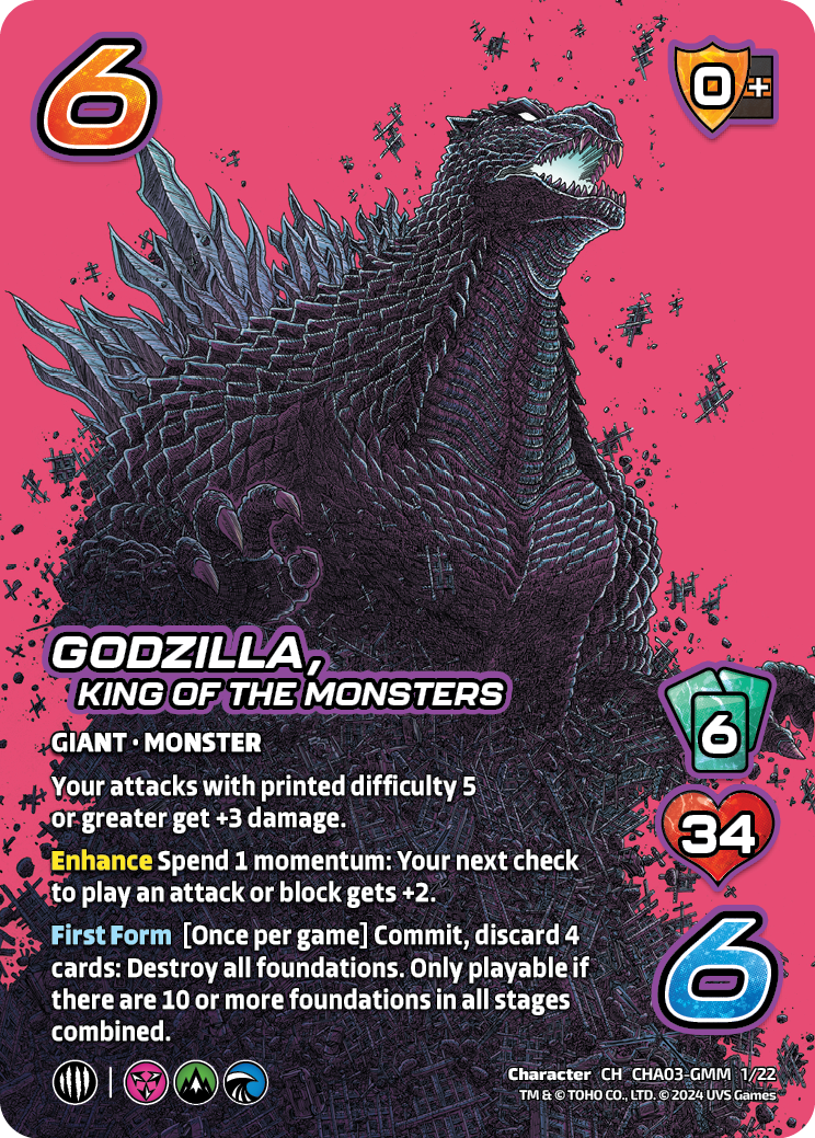 CHA03-GMM | 001 Godzilla King Of The Monsters