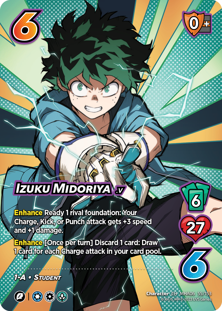 UVS06 Booster | 055 Izuku Midoriya