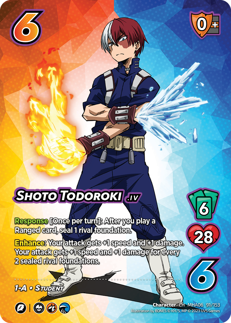 UVS06 Booster | 091 Shoto Todoroki