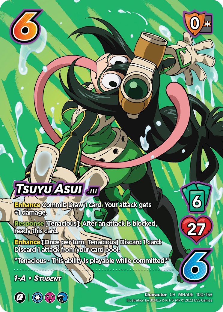 UVS06 Booster | 100 Tsuyu Asui