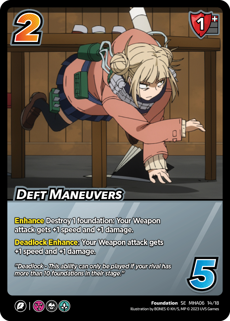 UVS06 Toga Clash Deck | 014 Deft Manuevers