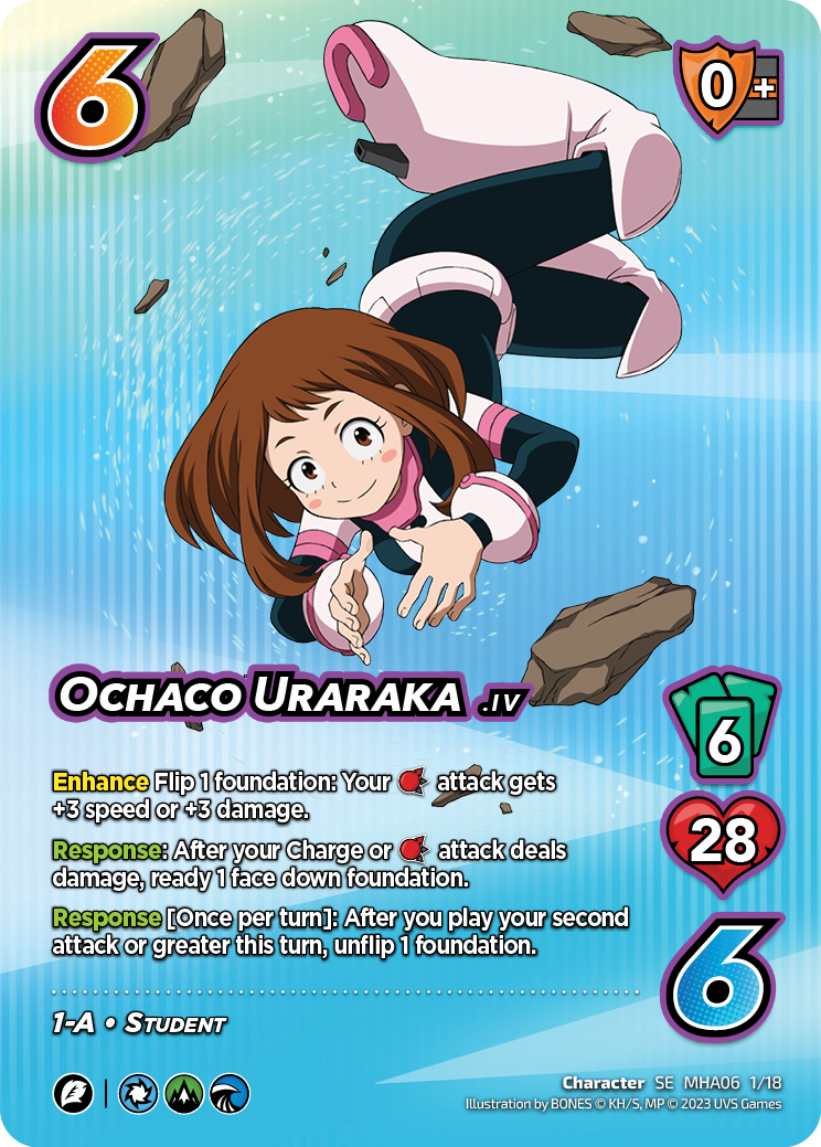 UVS06 Ochaco Clash Deck | 001 Ochaco Uraraka