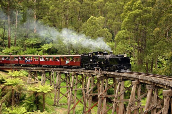 melbourne - puffing billy