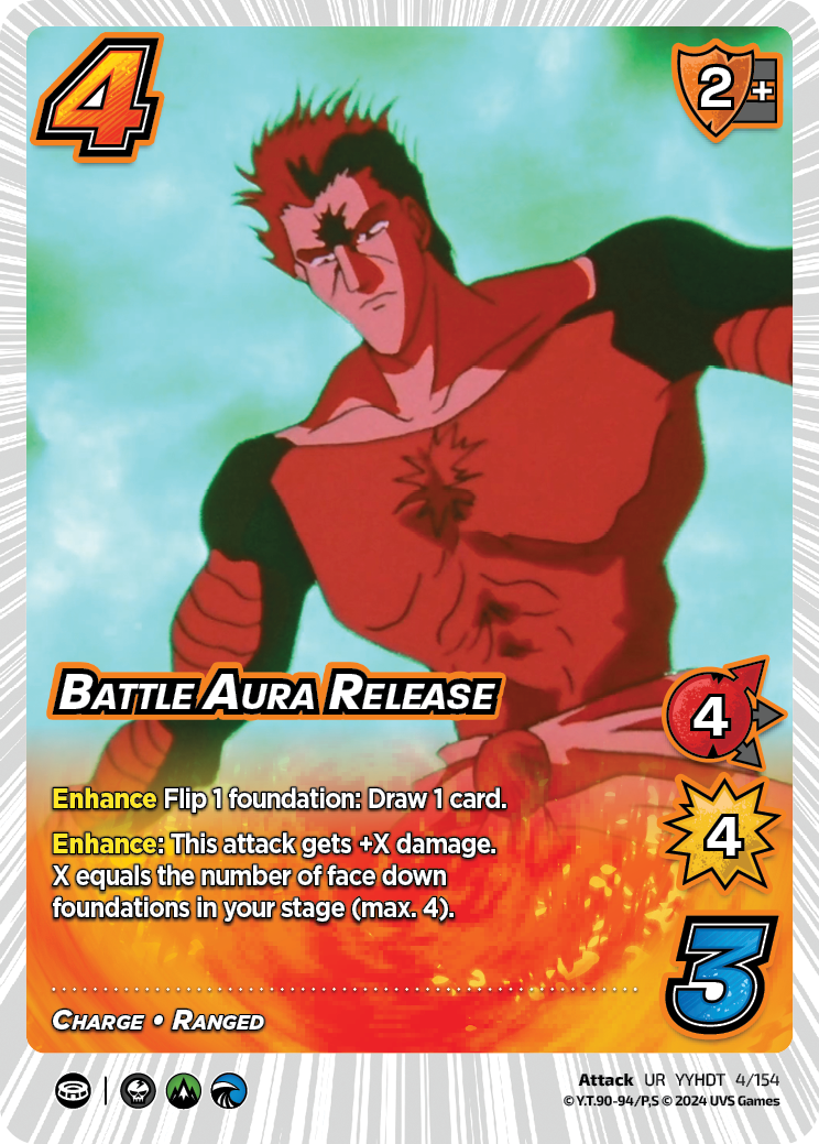 DT Yu Yu Hakusho | 004 Battle Aura Release