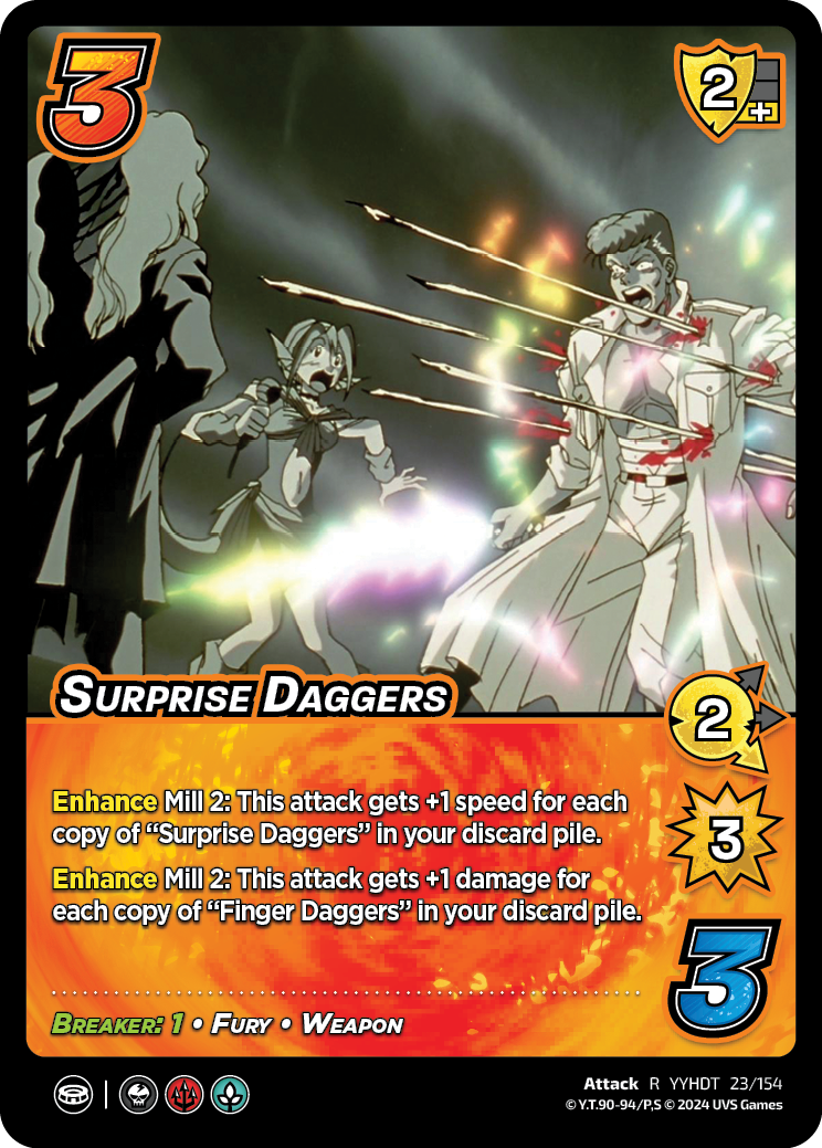 DT Yu Yu Hakusho | 023 Surprise Daggers