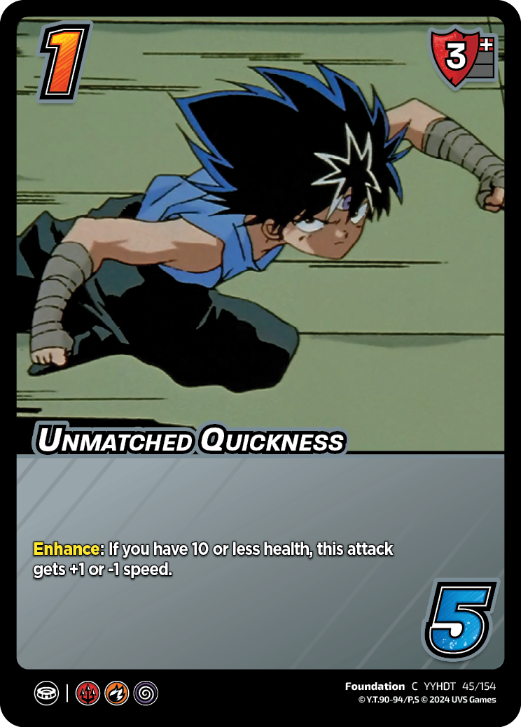 DT Yu Yu Hakusho | 045 Unmatched Quickness