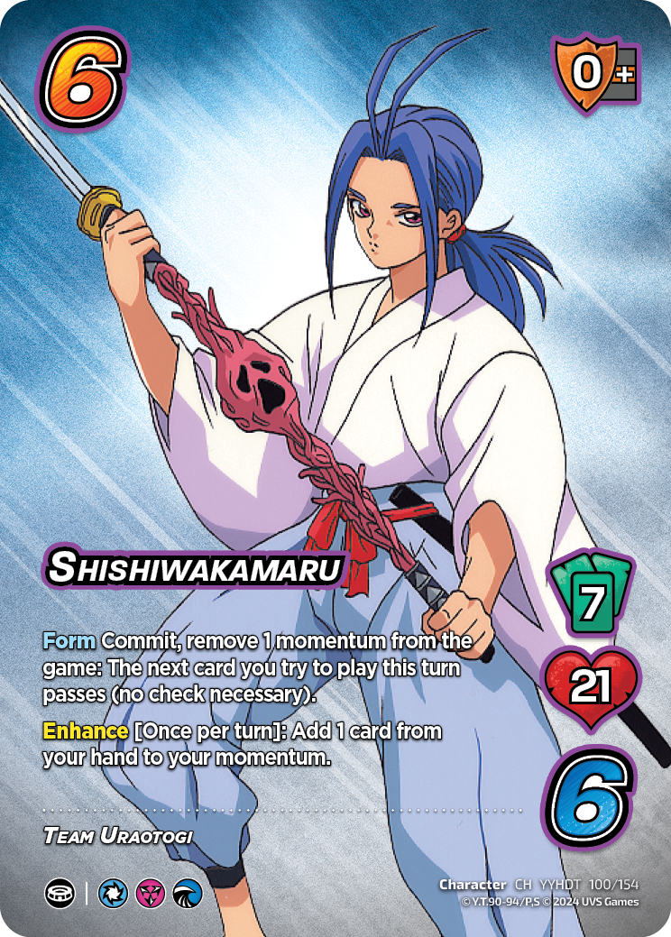 DT Yu Yu Hakusho | 100 Shishiwakamaru