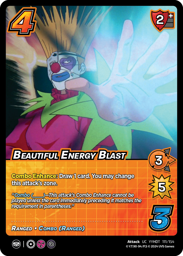 DT Yu Yu Hakusho | 111 Beautiful Energy Blast