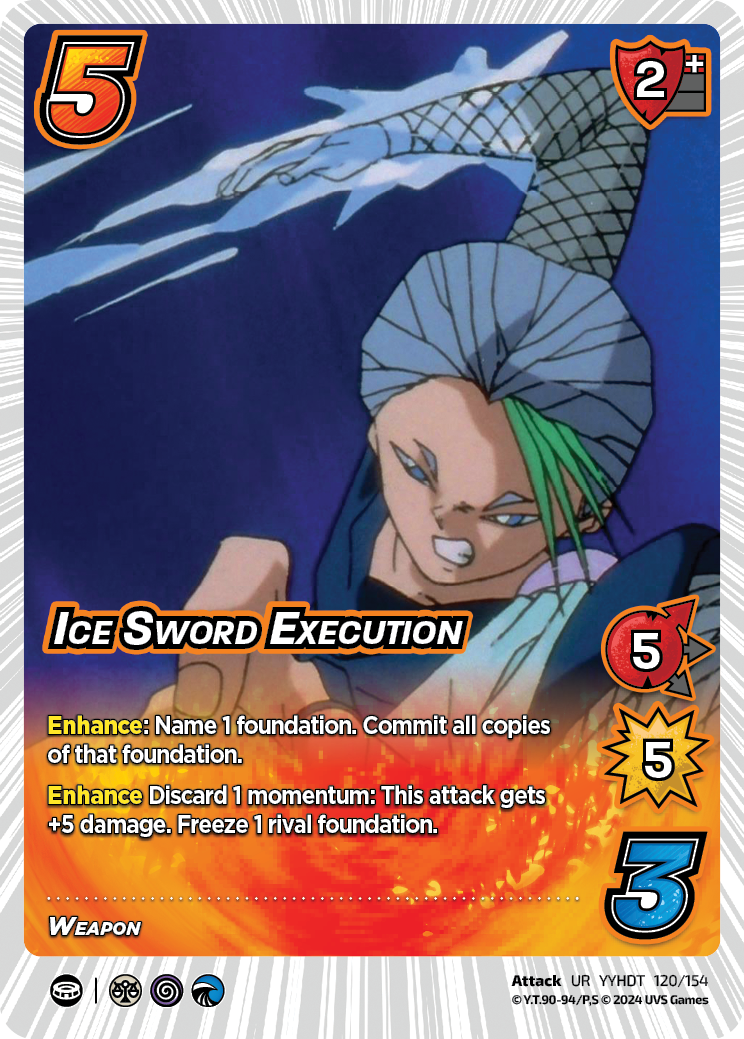 DT Yu Yu Hakusho | 120 Ice Sword Execution