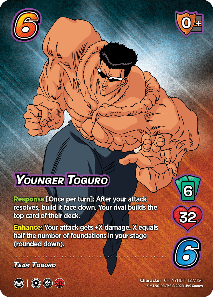 DT Yu Yu Hakusho | 127 Younger Toguro