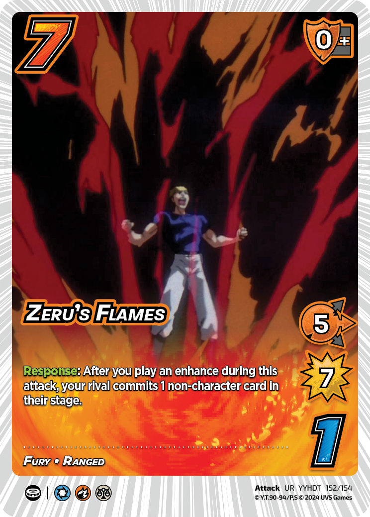 DT Yu Yu Hakusho | 152 Zeru's Flames