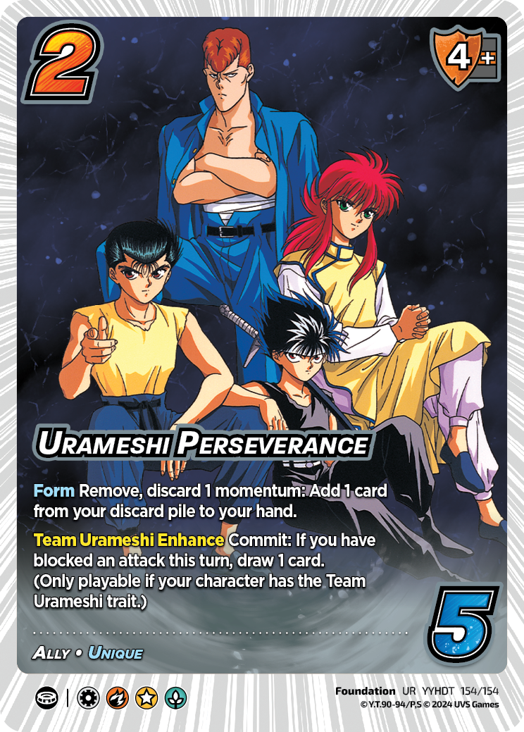DT Yu Yu Hakusho | 154 Urameshi Perserverance