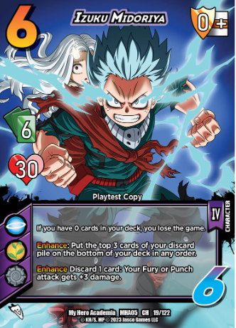 initial designs of Midoriya (IV) that we were not as happy