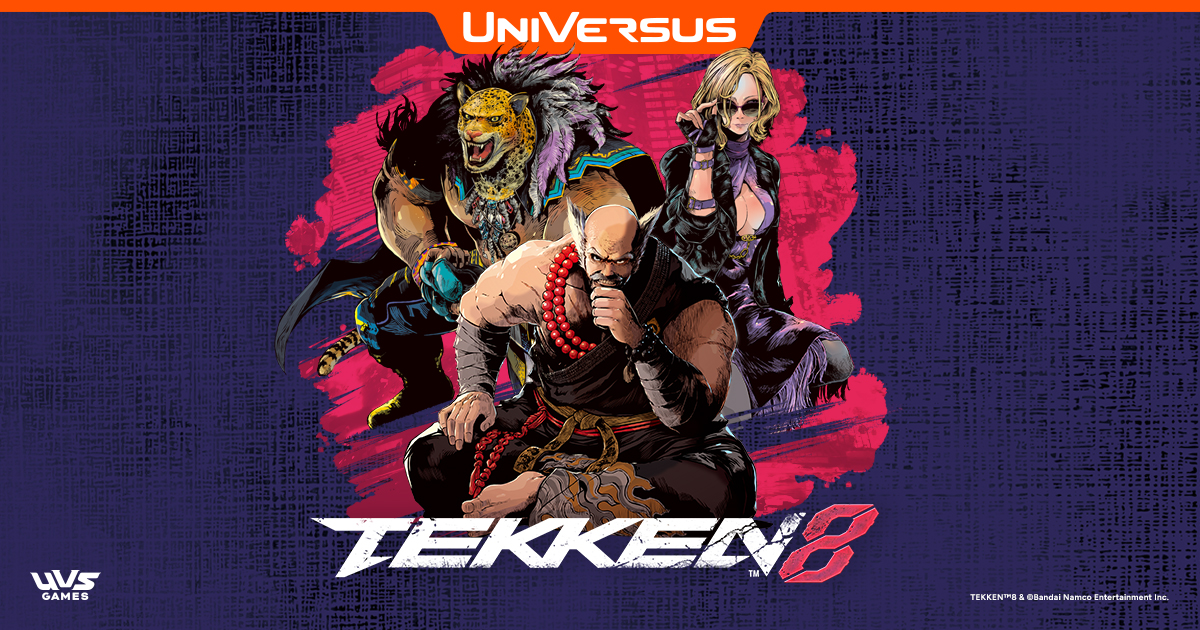 TEKKEN™ 8 Enters the Arena in UniVersus — New Booster Set and Accessories Releasing August 14, 2026 - UVS Games